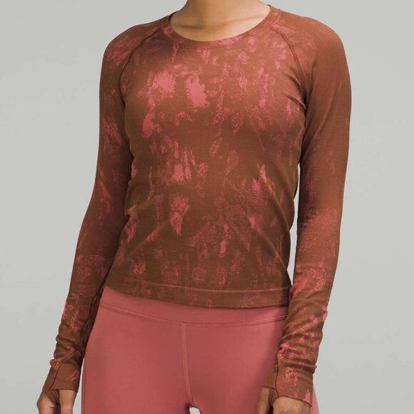 Lululemon Swiftly Tech Long Sleeve Shirt 2.0 *Race Length Size 4 - Picture 1 of 7